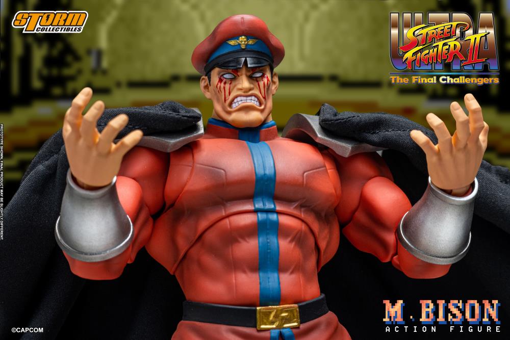 (Pre-Order) Storm Collectibles Ultra Street Fighter II: The Final Challengers M. Bison 1/12 Scale Action Figure