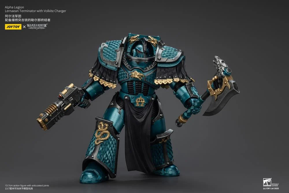 Warhammer The Horus Heresy Alpha Legion Lernaean Terminator with Volkite Charger