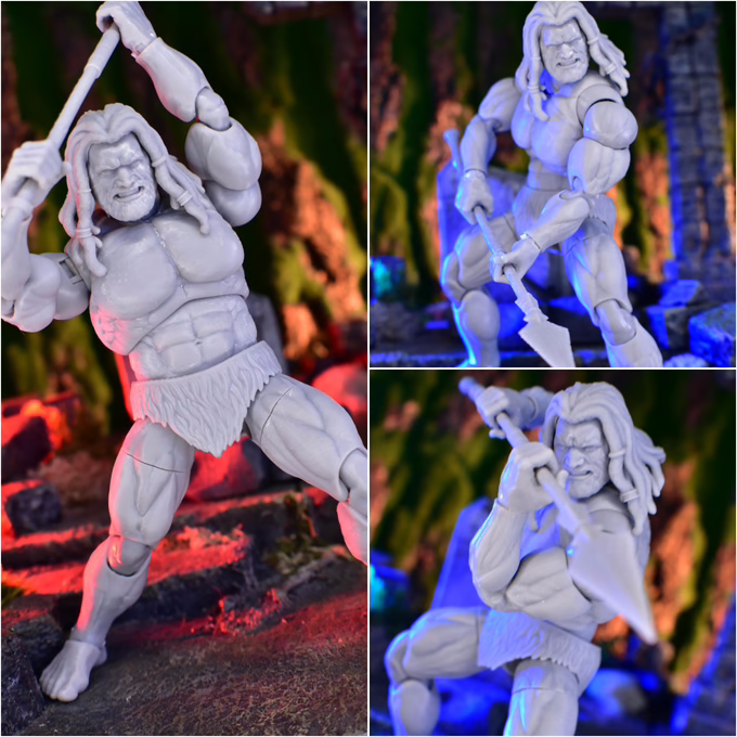 (Pre-Order) Brutal Realm European Barbarian Warrior 1/12 Scale Action Figure