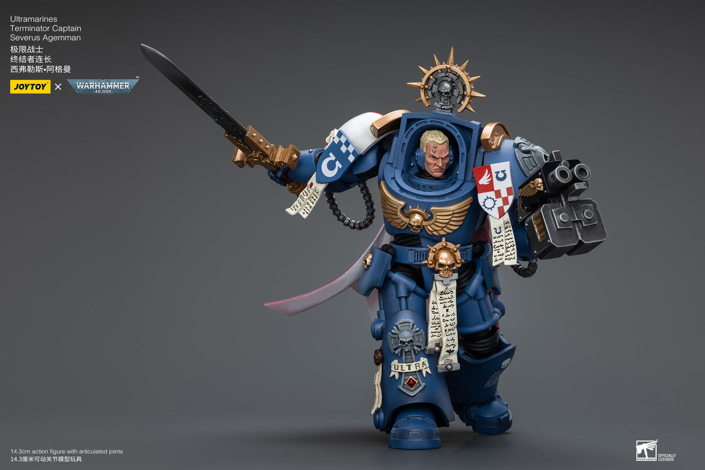 (Pre-Order) Warhammer 40k Ultramarines Terminator Captain Severus Agemman