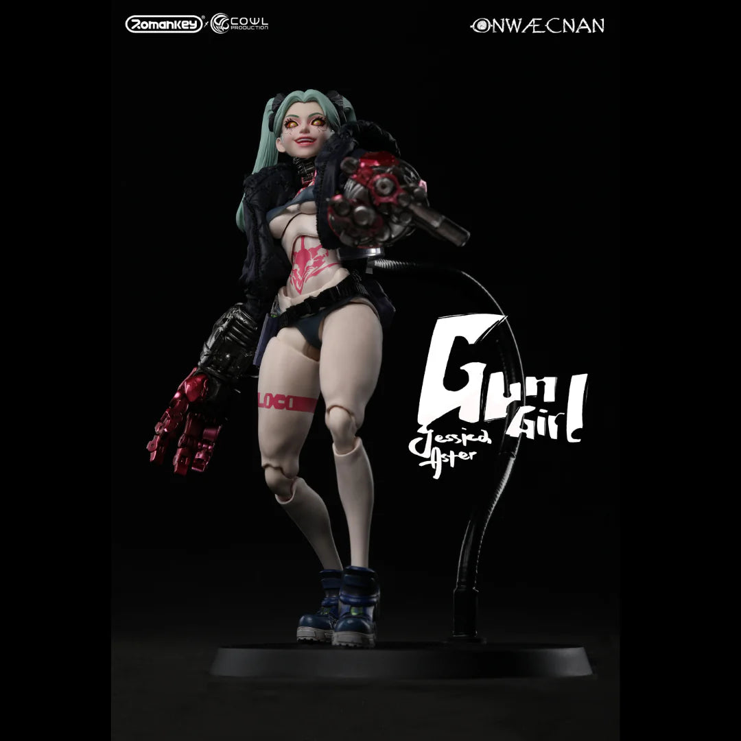 Romankey x Cowl 1/2 Gun Girl Jessica Aster action figure Deluxe (In Stock)