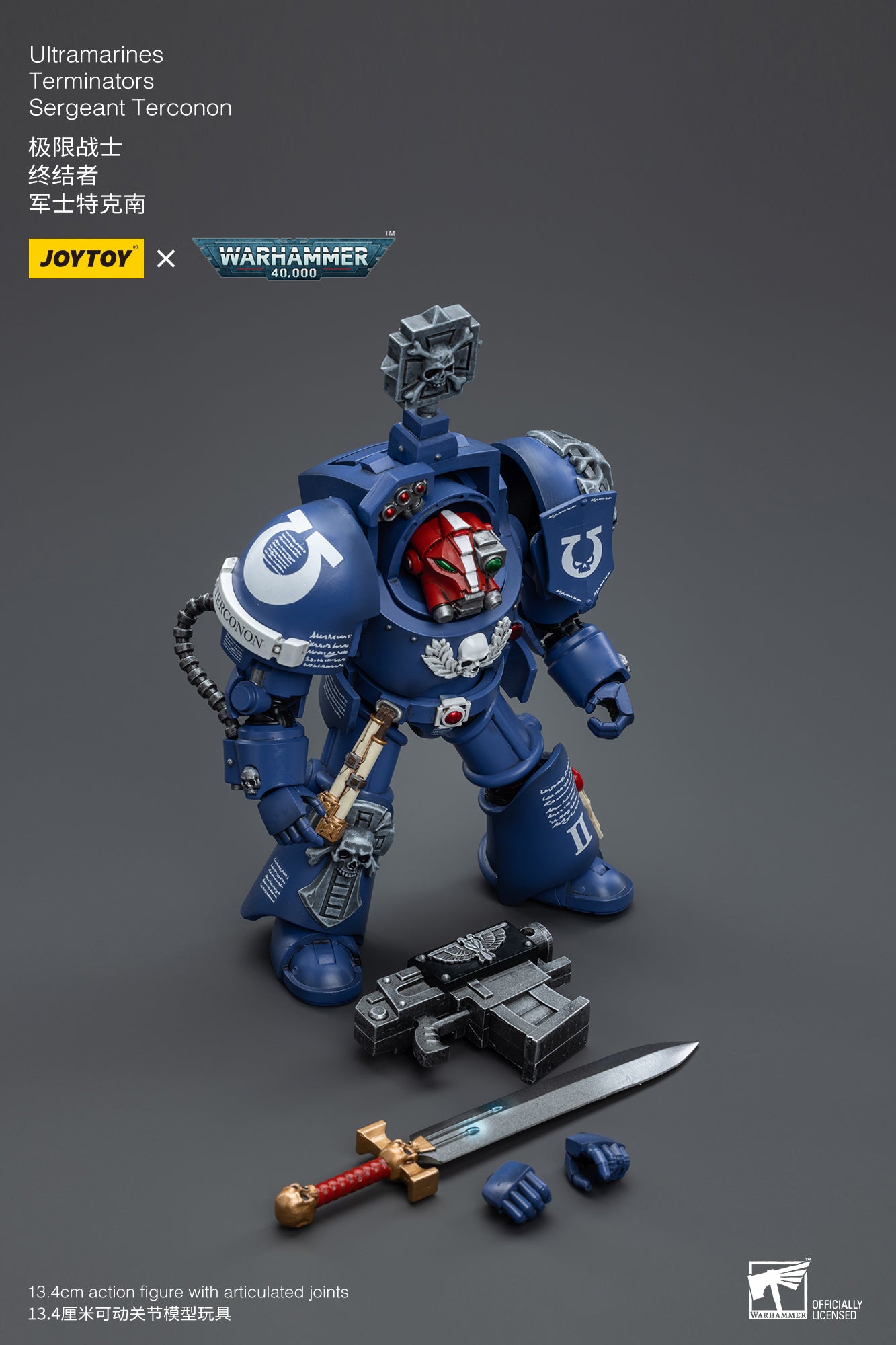 Warhammer 40K Ultramarines Terminators Sergeant Terconon (In Stock)