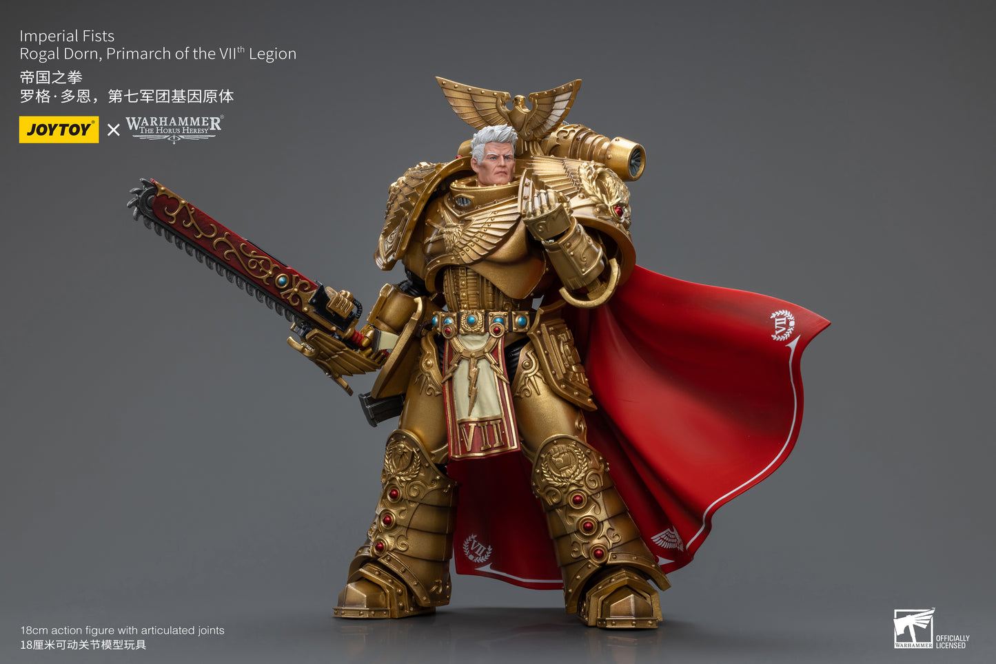 (Pre-Order) Warhammer 40K Imperial Fists Rogal Dorn, Primarch of the Vllth Legion - Reissue