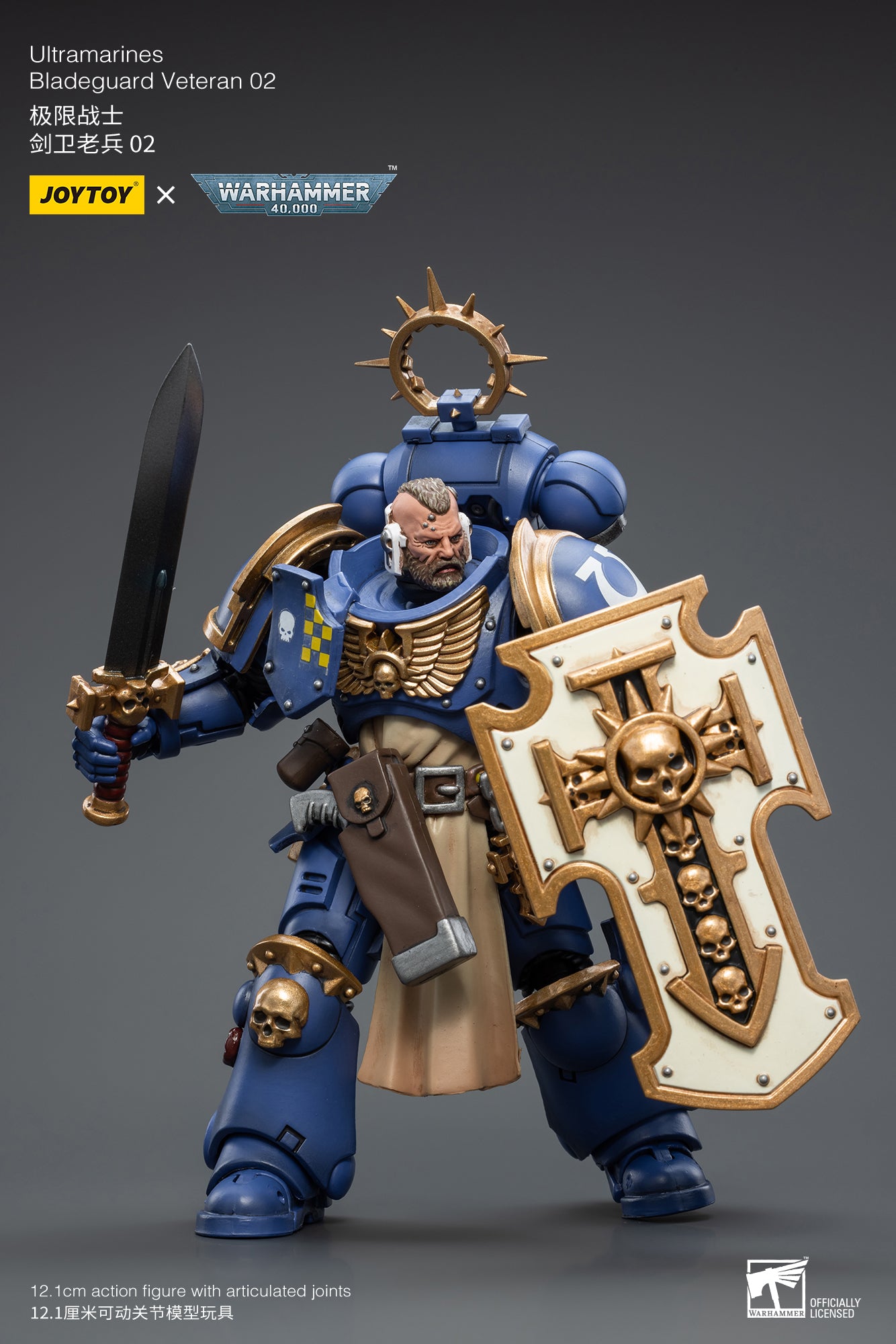 (Pre-Order) Warhammer 40K Ultramarines Bladeguard Veteran 02
