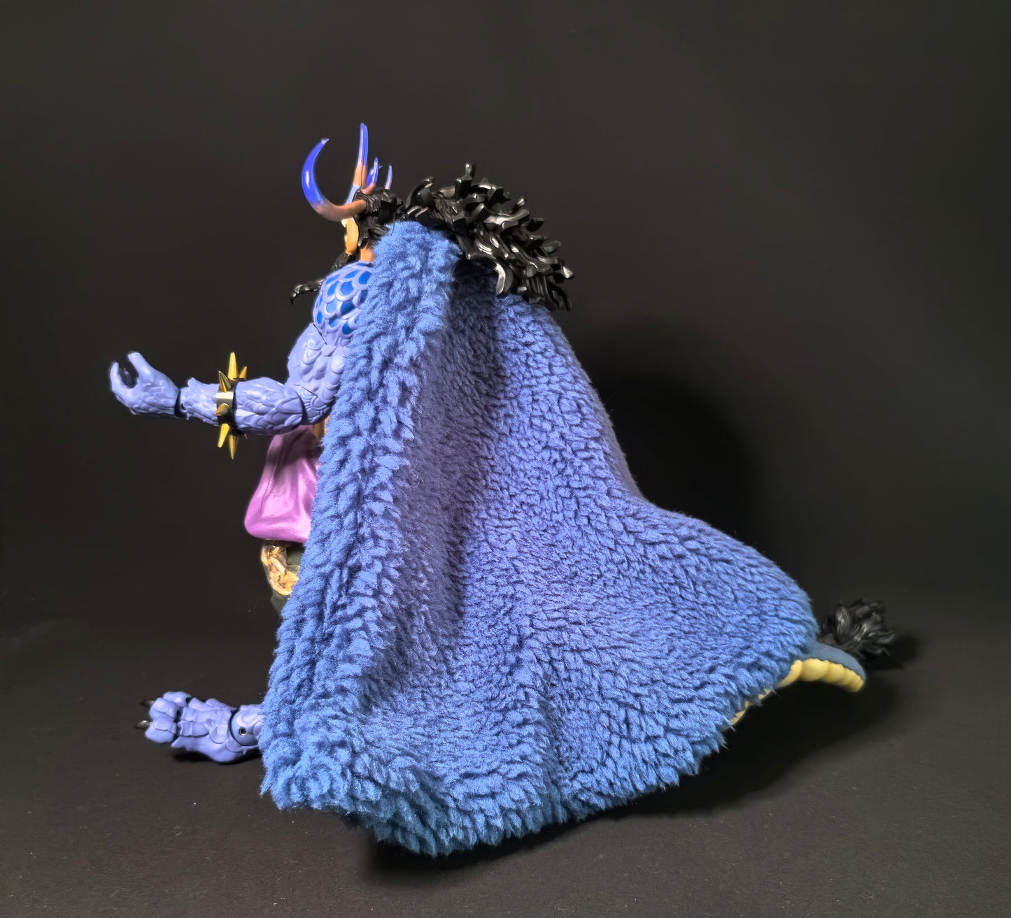 Custom 1/12 Clothing Accessories for SHF Kaido soft cloak