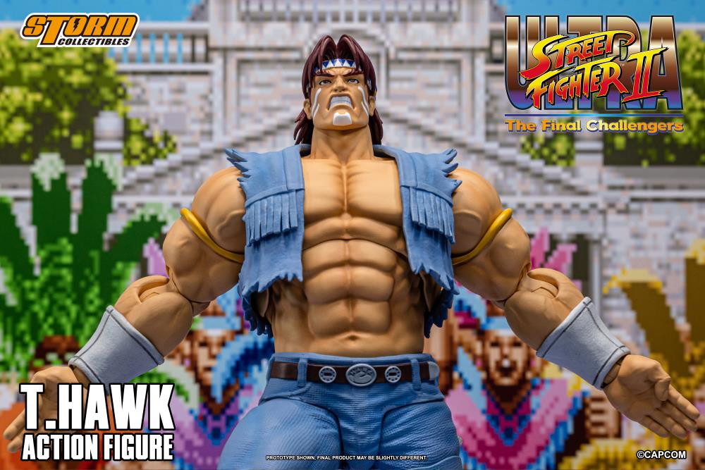 (Pre-Order) Storm Collectibles Ultra Street Fighter II: The Final Challengers T. Hawk 1/12 Scale Action Figure