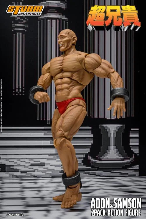(Pre-Order) Storm Collectibles Chou-Aniki Adon and Samson 1/12 Scale Action Figure Set