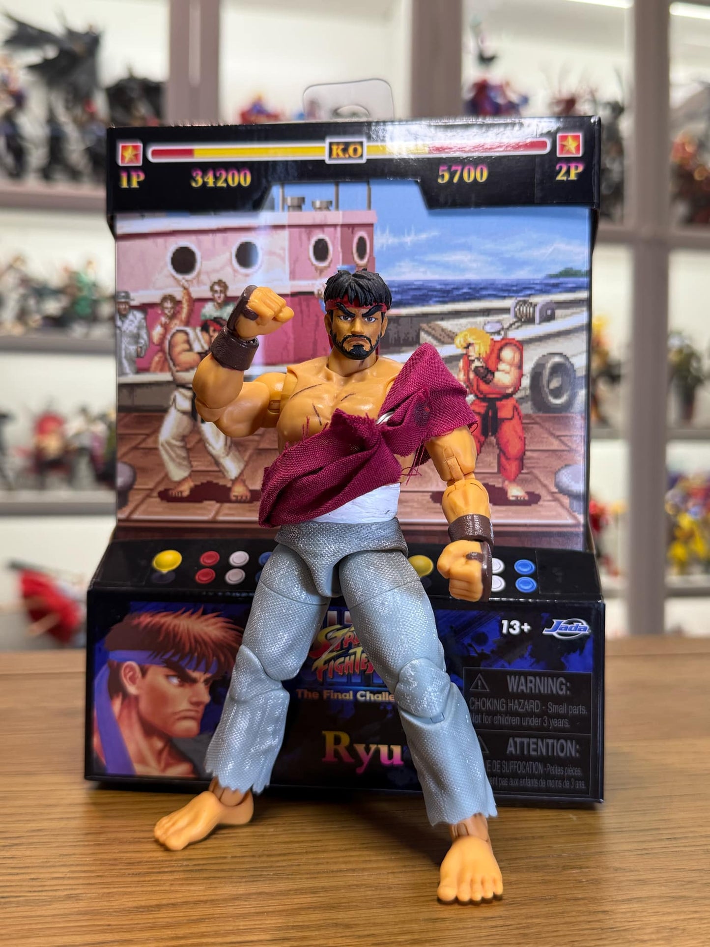 Jada Toys Street Fighters Set of 14 Figures (Pre-Owned)