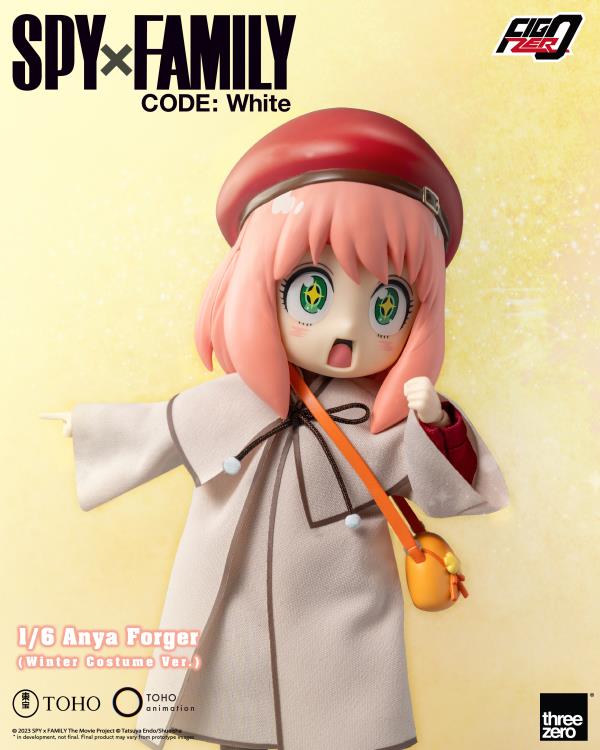 Spy x Family Code: White FigZero Anya Forger (Winter Costume Ver.) 1/6 Scale Figure (In Stock)