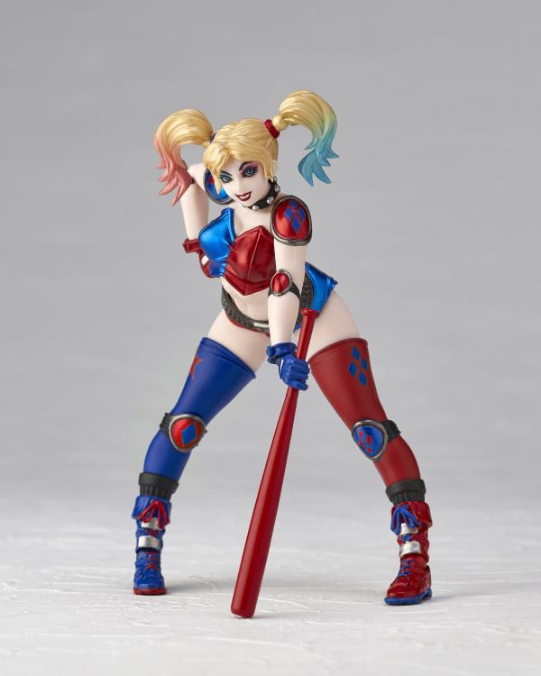 KAIYODO DC Comics Amazing Yamaguchi Revoltech No.015EX Harley Quinn (New Color Ver.) (Reissue) (In Stock)