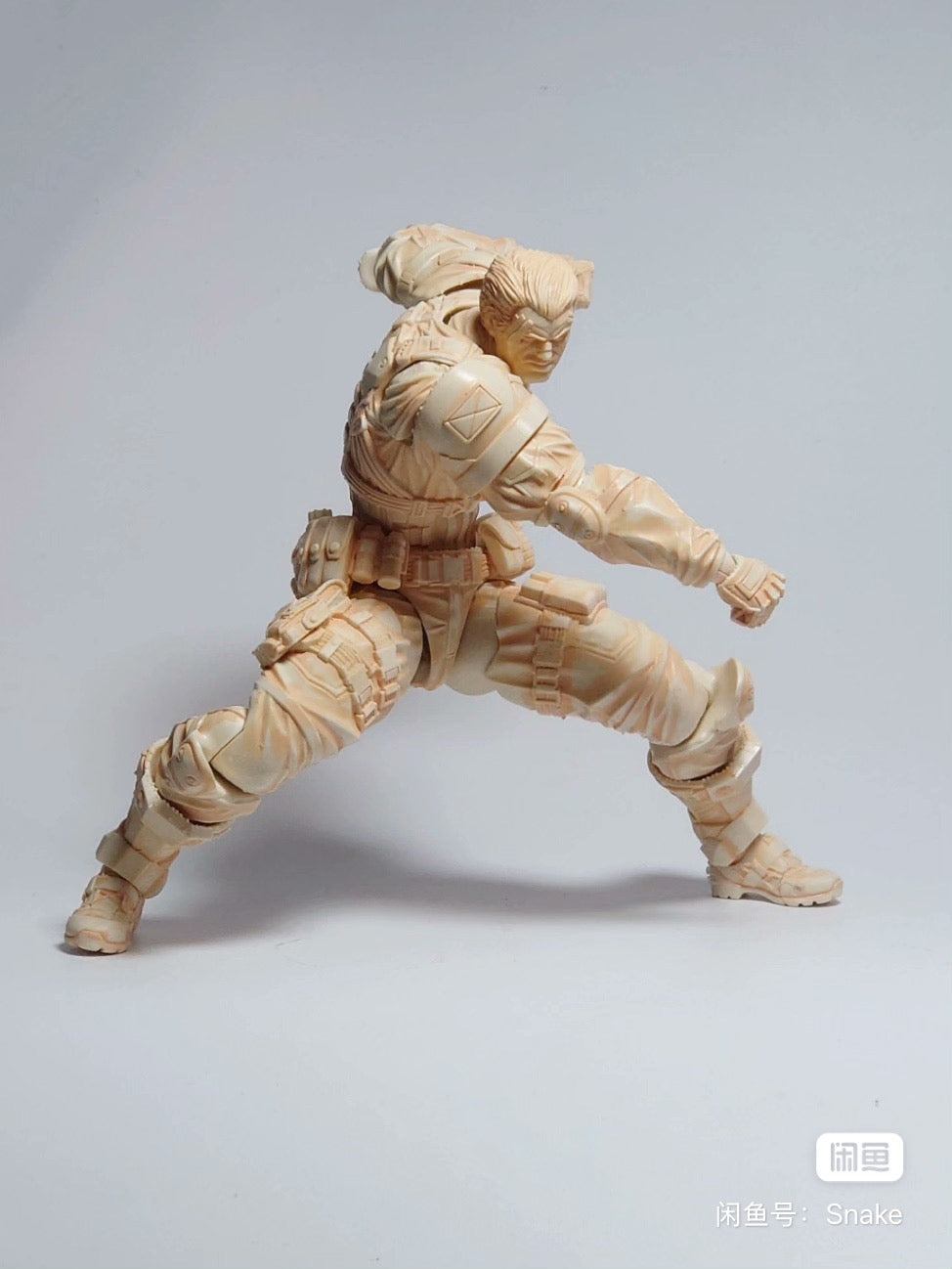 Custom 1/12 Action Figure Snake Studio Revoltech Punish man (Painted)