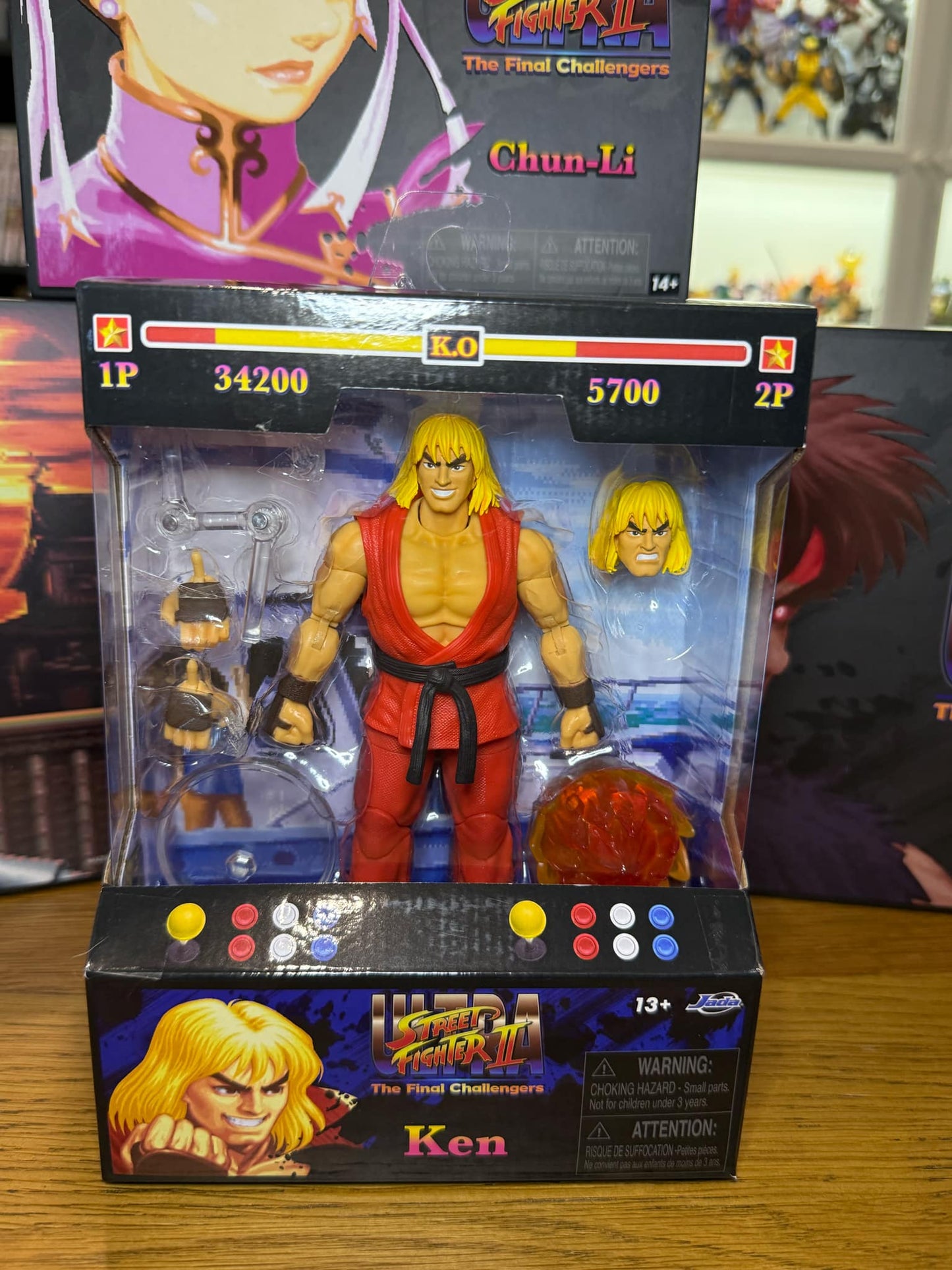 Jada Toys Street Fighters Set of 14 Figures (Pre-Owned)