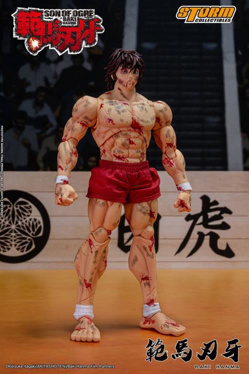 Storm Collectibles Baki Hanma (Battle Damaged Ver.) 1/12 Scale Limited Edition Action Figure (In Stock)