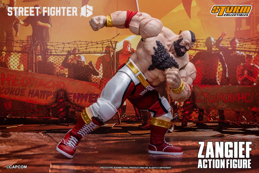(Pre-Order) Storm Collectibles Street Fighter 6 Zangief 1/12 Scale Action Figure