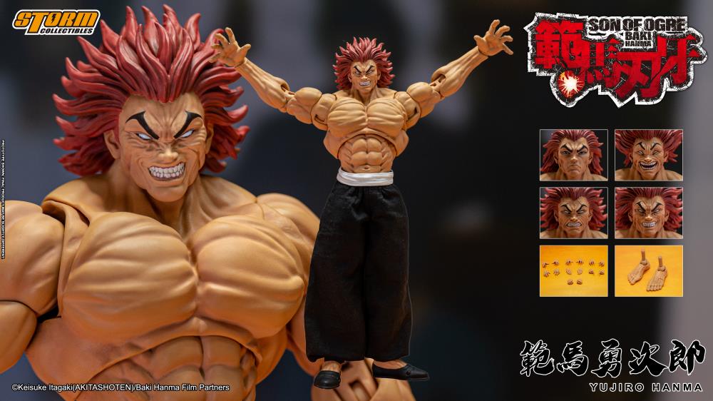 (Pre-Order) Storm Toys Baki Hanma: Son of Ogre Yujiro Hanma 1/12 Scale Figure