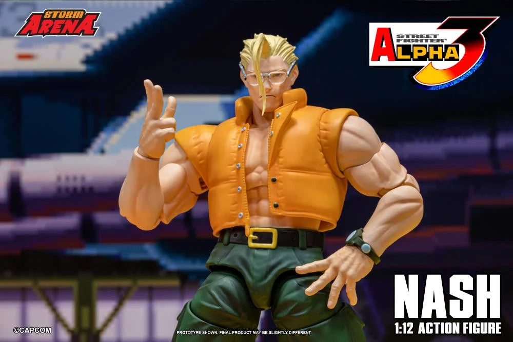 (Pre-Order) Storm Collectibles Street Fighter Alpha 3 Storm Arena Nash
