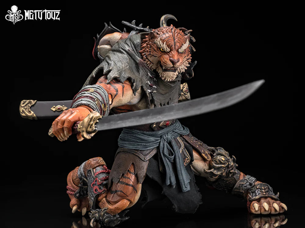 (Pre-Order) Mety toyz Adventurer's World Tiger Vanguard JinshanJun 1/10 9.5 inches Action Figure