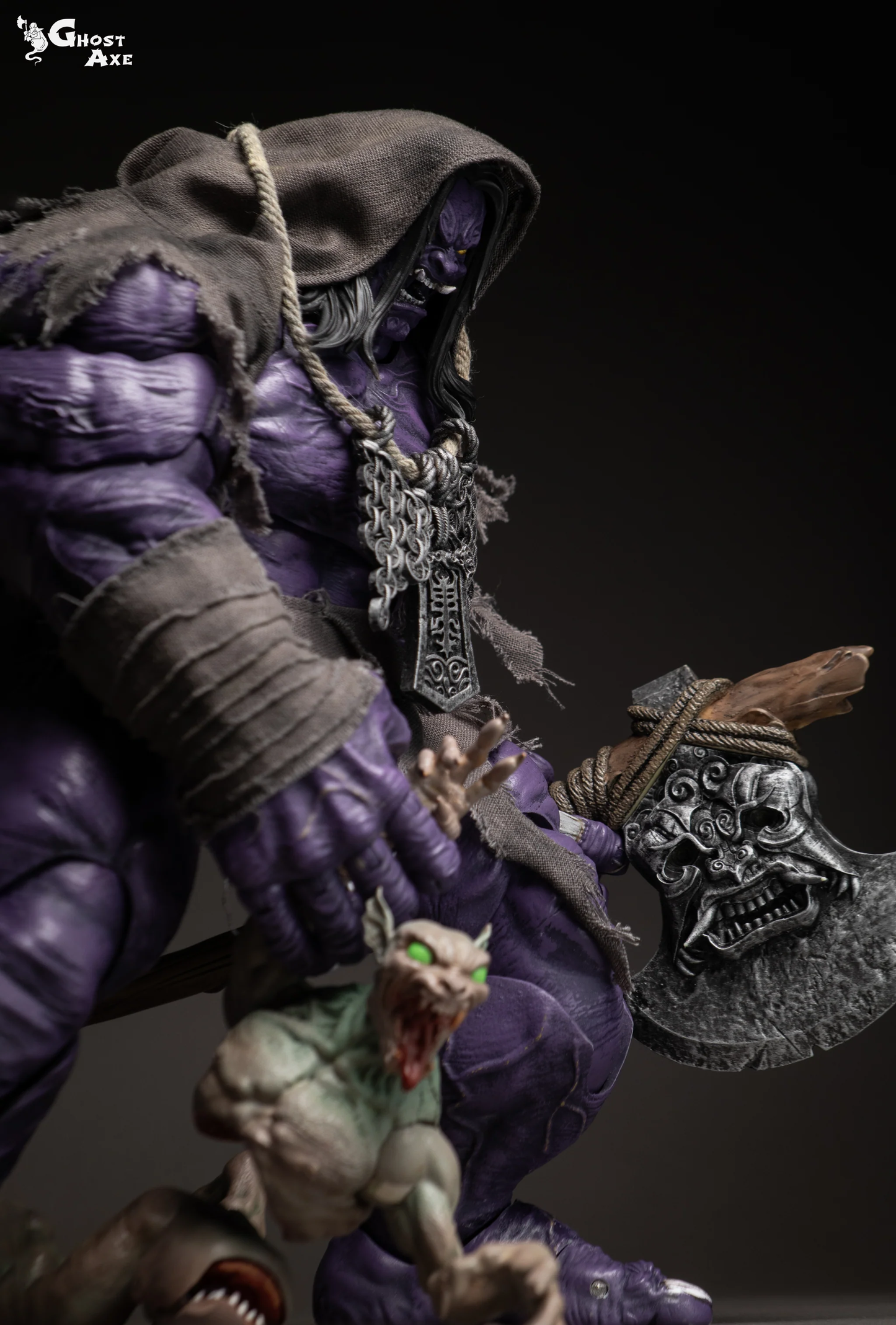 (Pre-Order) Ghost Axe Studio Great Flood Series 1/12 Four Evil Spirits Chi action figure 10inches with Bonus