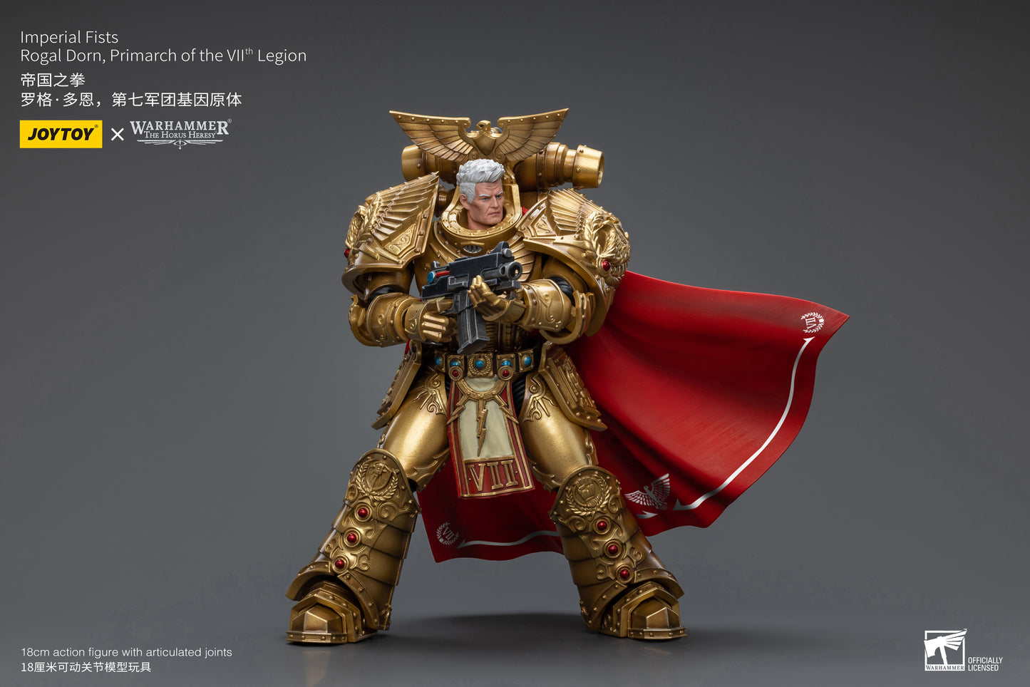 (Pre-Order) Warhammer 40K Imperial Fists Rogal Dorn, Primarch of the Vllth Legion - Reissue