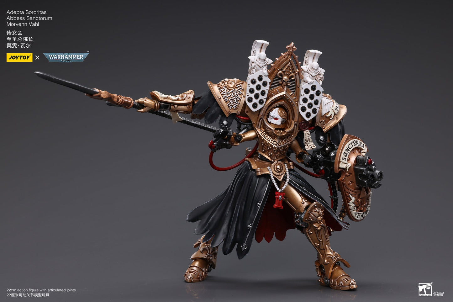 Warhammer 40K Adepta Sororitas Abbess Sanctorum Morvenn Vahl (In Stock)