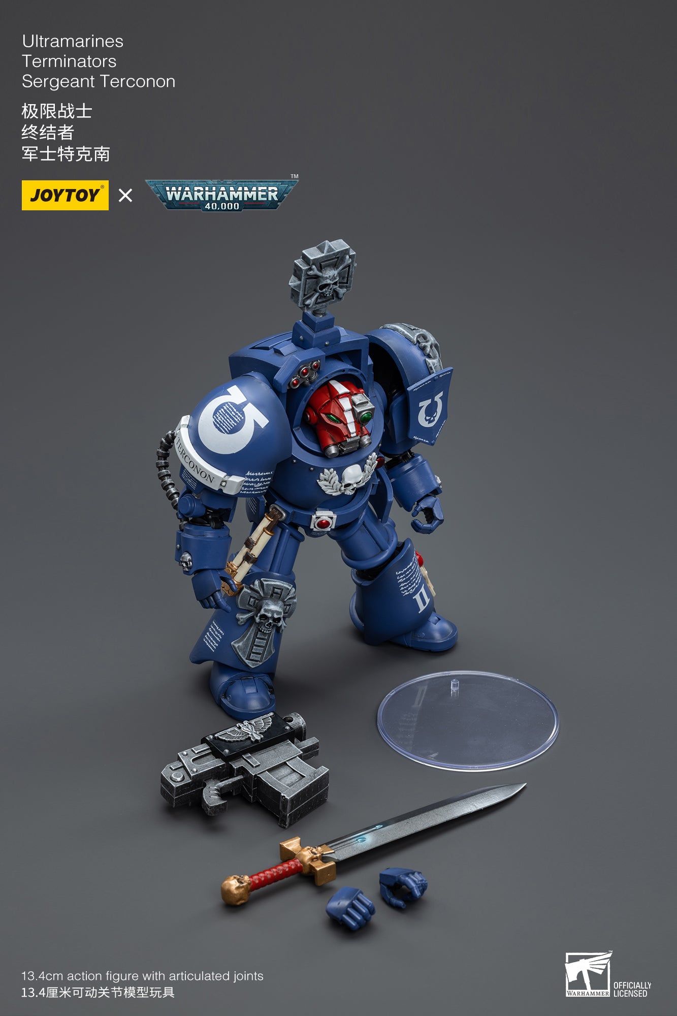 Warhammer 40K Ultramarines Terminators Sergeant Terconon (In Stock)