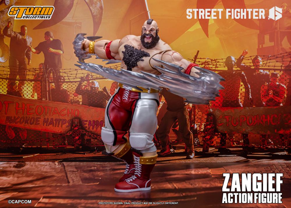 (Pre-Order) Storm Collectibles Street Fighter 6 Zangief 1/12 Scale Action Figure