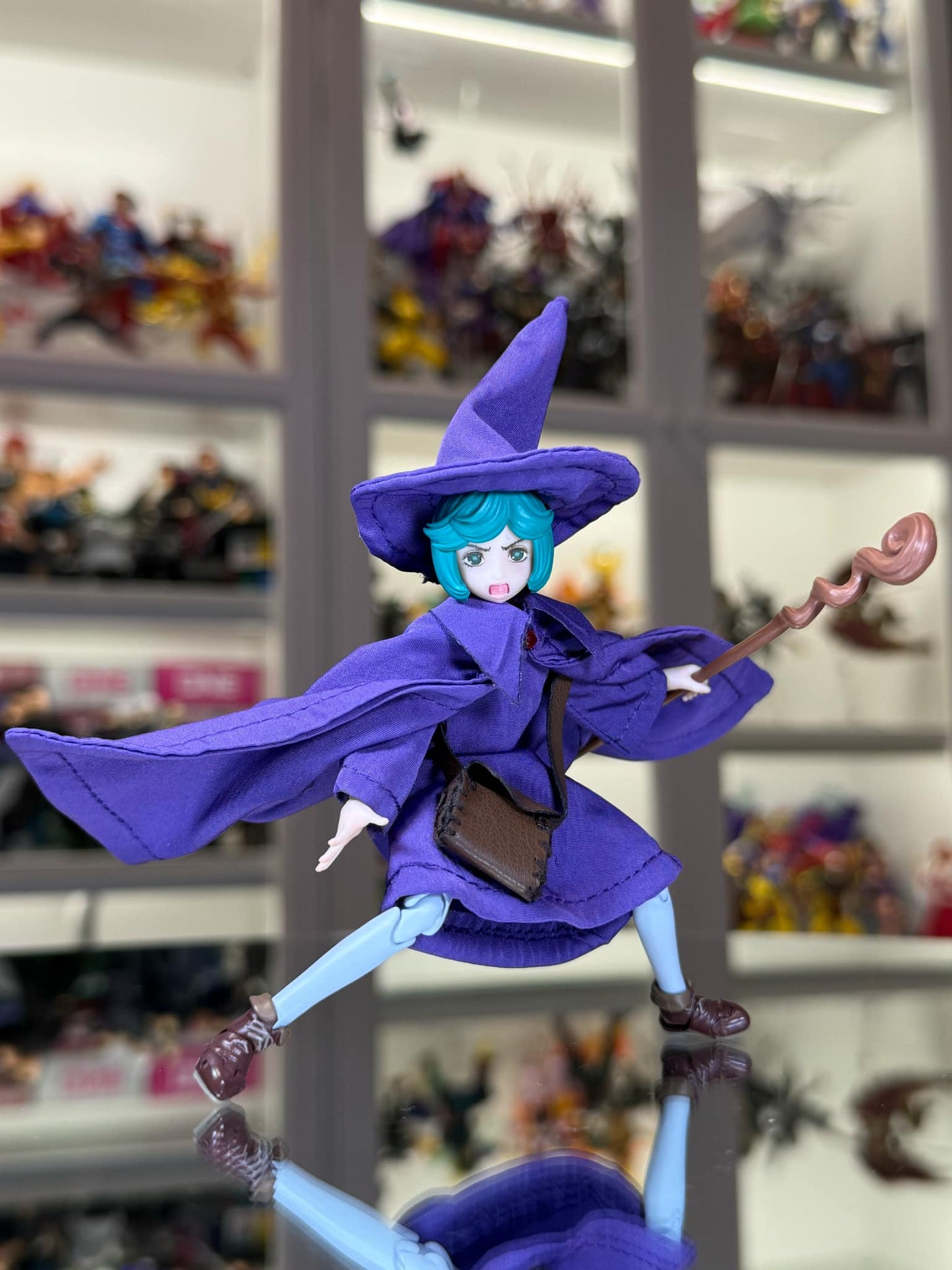 S.H.Figuarts SHF Berserk Armor Guts and Little Witch with Custom soft clothing and cape (Pre-Owned)