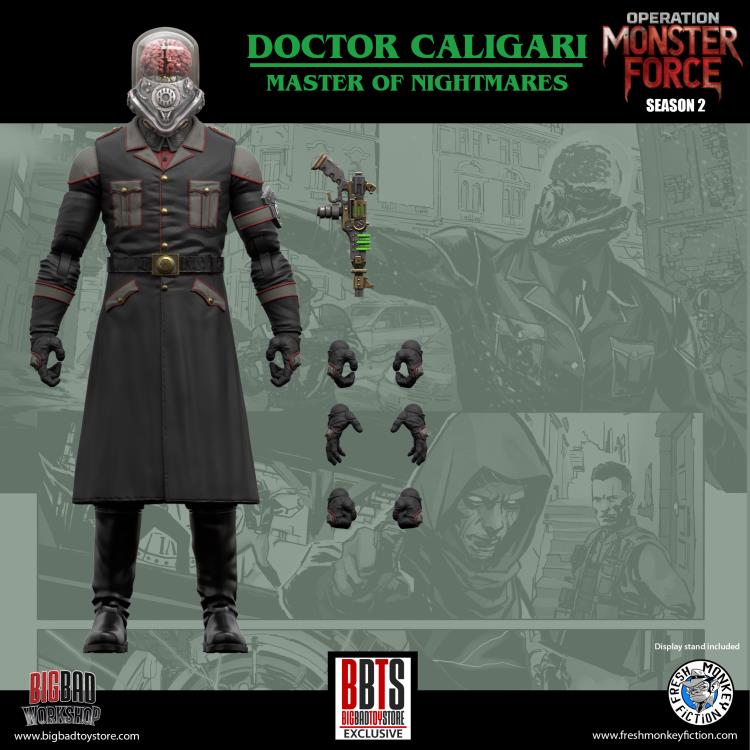 (Pre-Order) Operation: Monster Force Doctor Caligari 1/12 Scale Figure