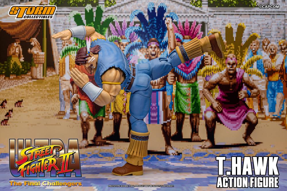 (Pre-Order) Storm Collectibles Ultra Street Fighter II: The Final Challengers T. Hawk 1/12 Scale Action Figure