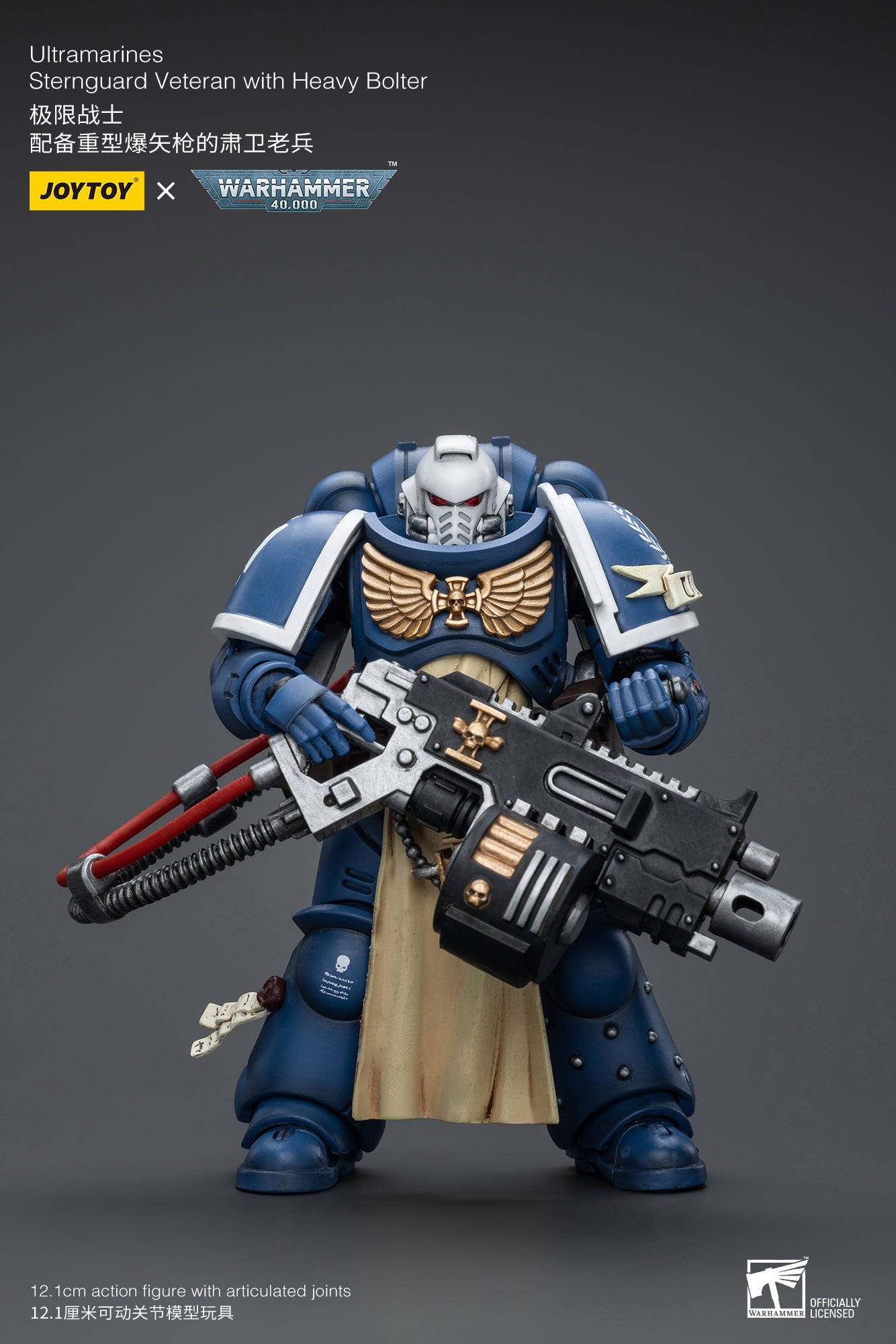 (Pre-Order) Warhammer 40k Ultramarines Sternguard Veteran with Heavy Bolter