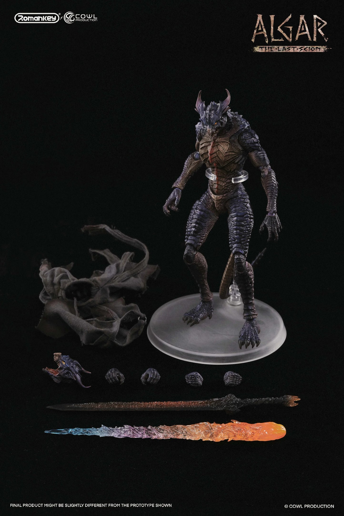 Romankey ALGAR "THE FIRST RECEIVER" 1/12 Action Figure (In Stock)