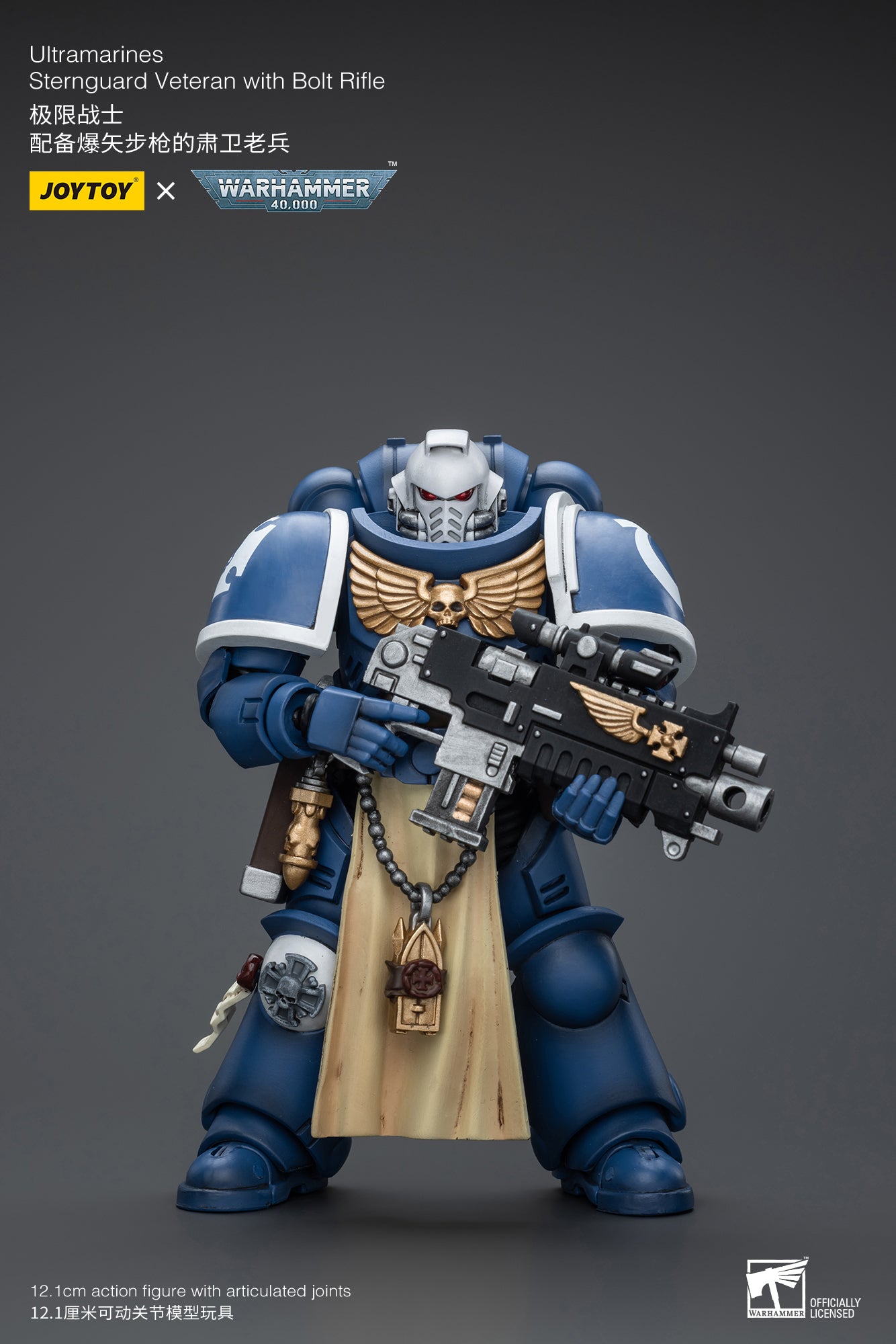 (Pre-Order) Warhammer 40k Ultramarines Sternguard Veteran with Bolt Rifle (Reissue)