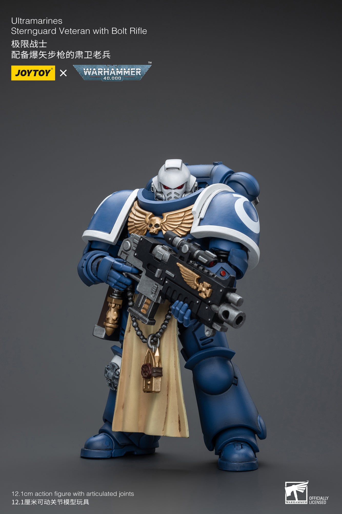 (Pre-Order) Warhammer 40k Ultramarines Sternguard Veteran with Bolt Rifle (Reissue)