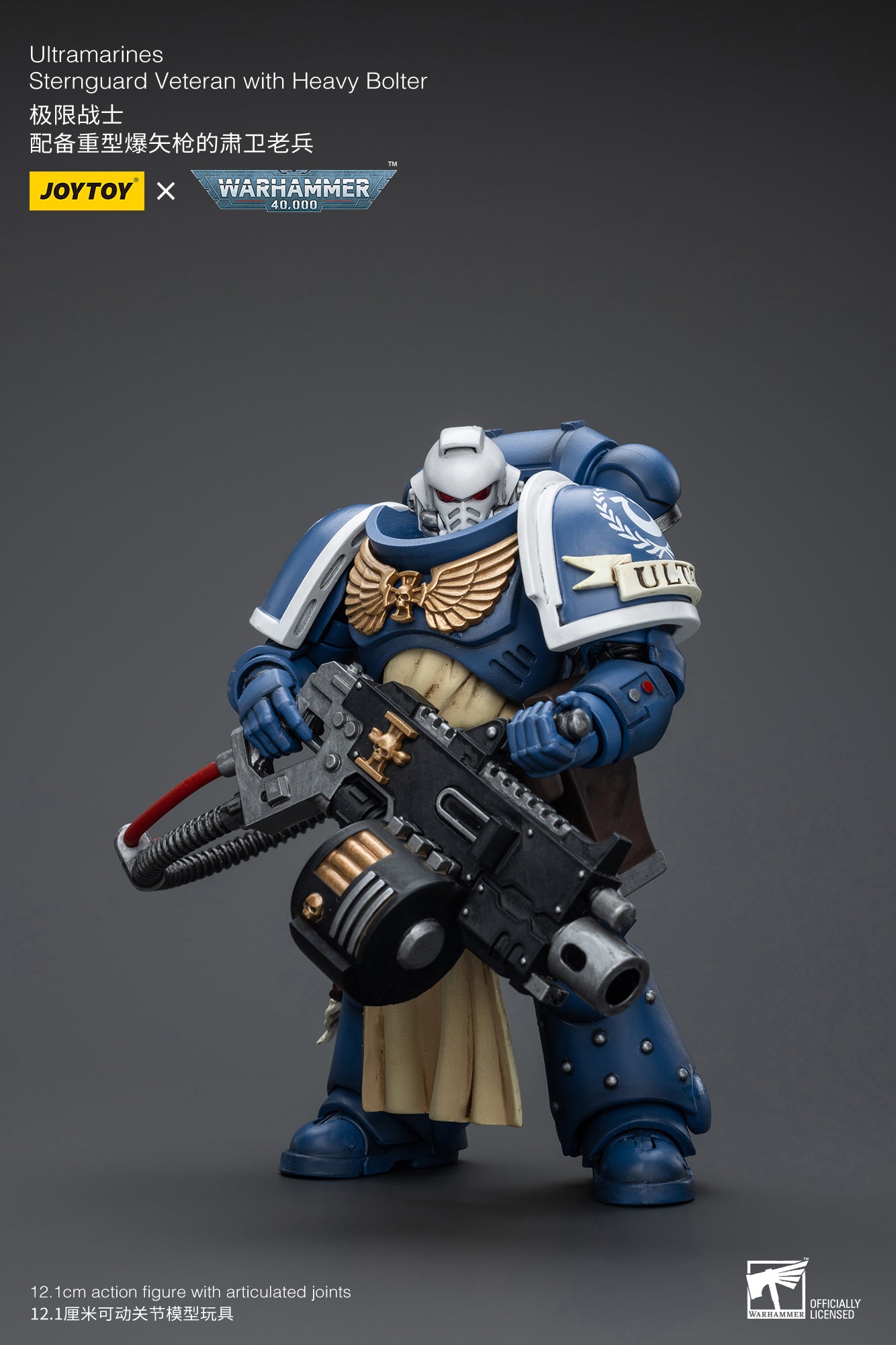 (Pre-Order) Warhammer 40k Ultramarines Sternguard Veteran with Heavy Bolter
