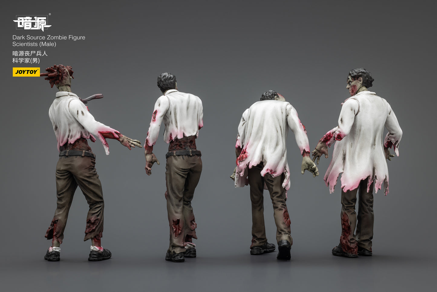 (Pre-Order) JOYTOY Dark Source Zombie Figure Scientists (Male) 1/25 Scale Action Figure