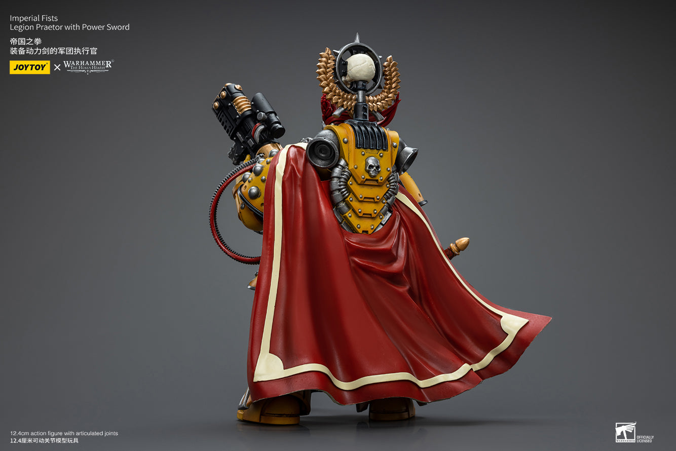 Warhammer 40K Imperial Fists Legion Praetor with Power Sword (In Stock)