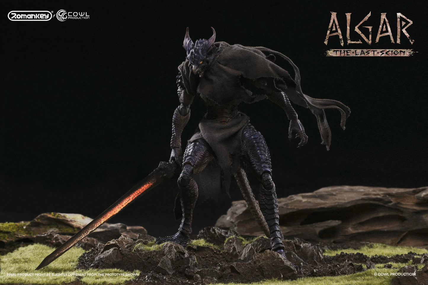 Romankey ALGAR "THE FIRST RECEIVER" 1/12 Action Figure (In Stock)