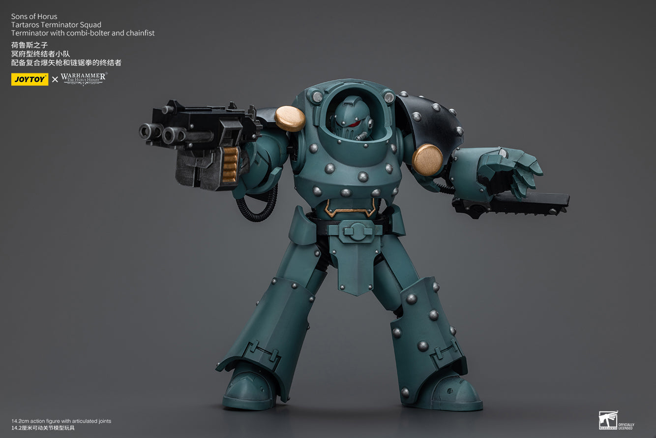 (Pre-Order) Warhammer The Horus Heresy Sons Of Horus Tartaros Terminator Squad Terminator With Combi-Bolter And Chainfist