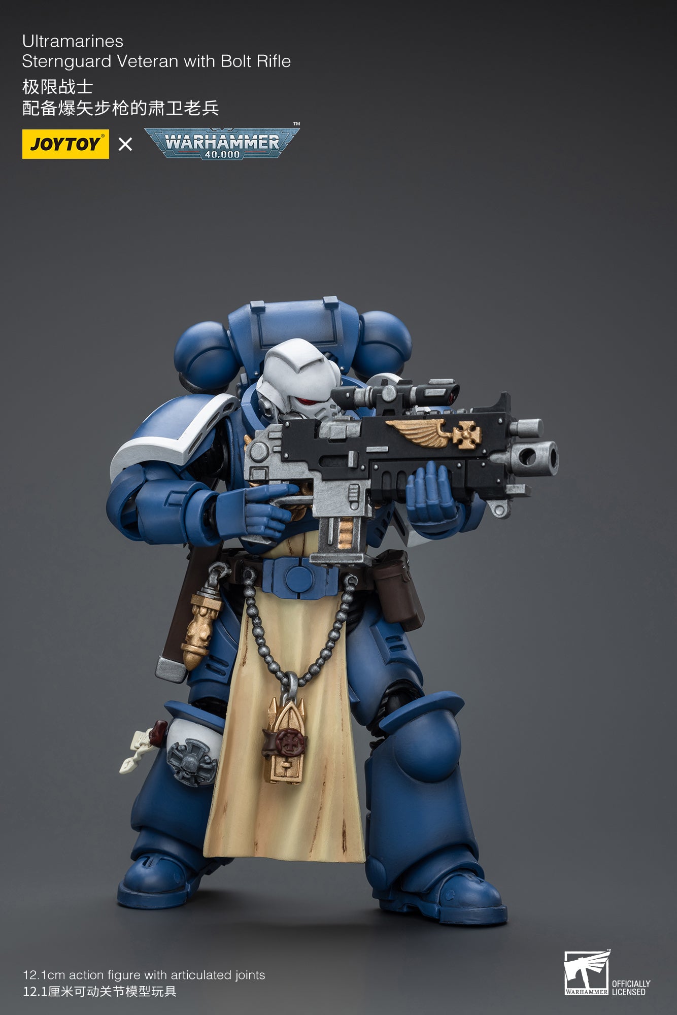 (Pre-Order) Warhammer 40k Ultramarines Sternguard Veteran with Bolt Rifle (Reissue)