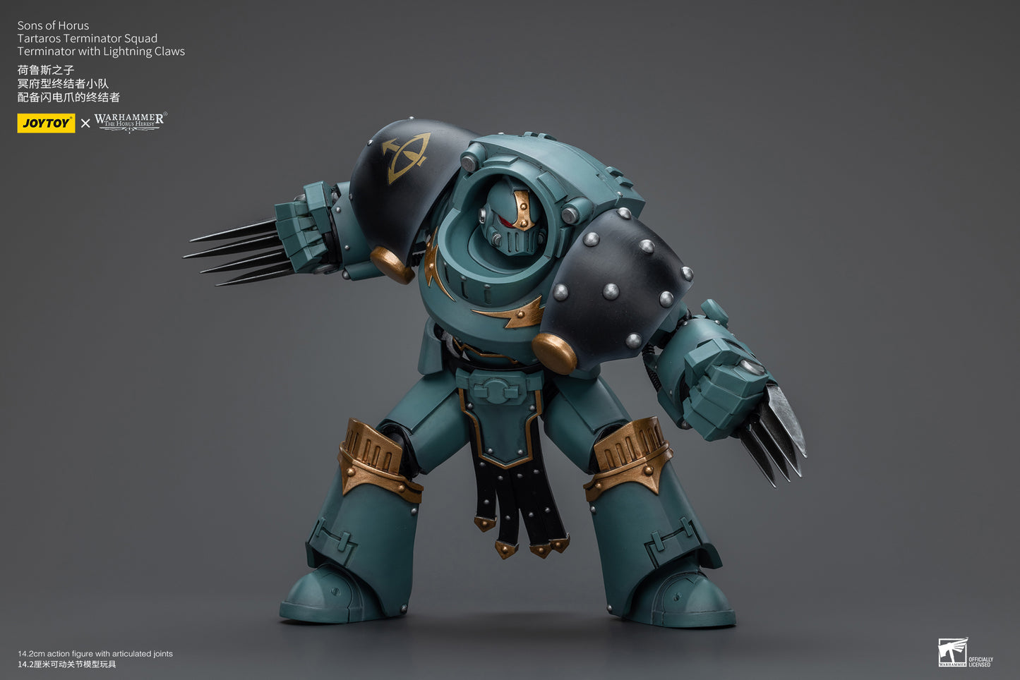 (Pre-Order) Warhammer The Horus Heresy Sons Of Horus Tartaros Terminator Squad Terminator With Lightning Claws
