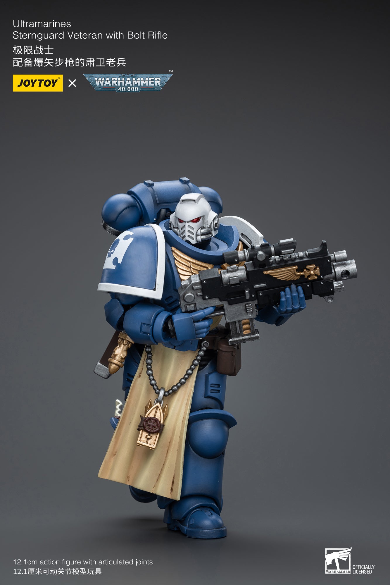 (Pre-Order) Warhammer 40k Ultramarines Sternguard Veteran with Bolt Rifle (Reissue)