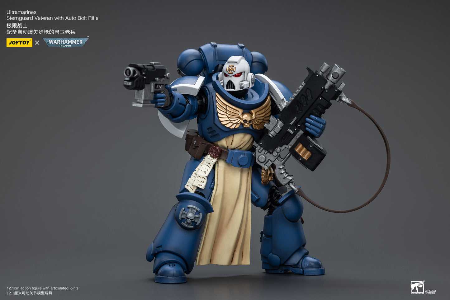 (Pre-Order) Warhammer 40k Ultramarines Sternguard Veteran with Auto Bolt Rifle (Reissue)