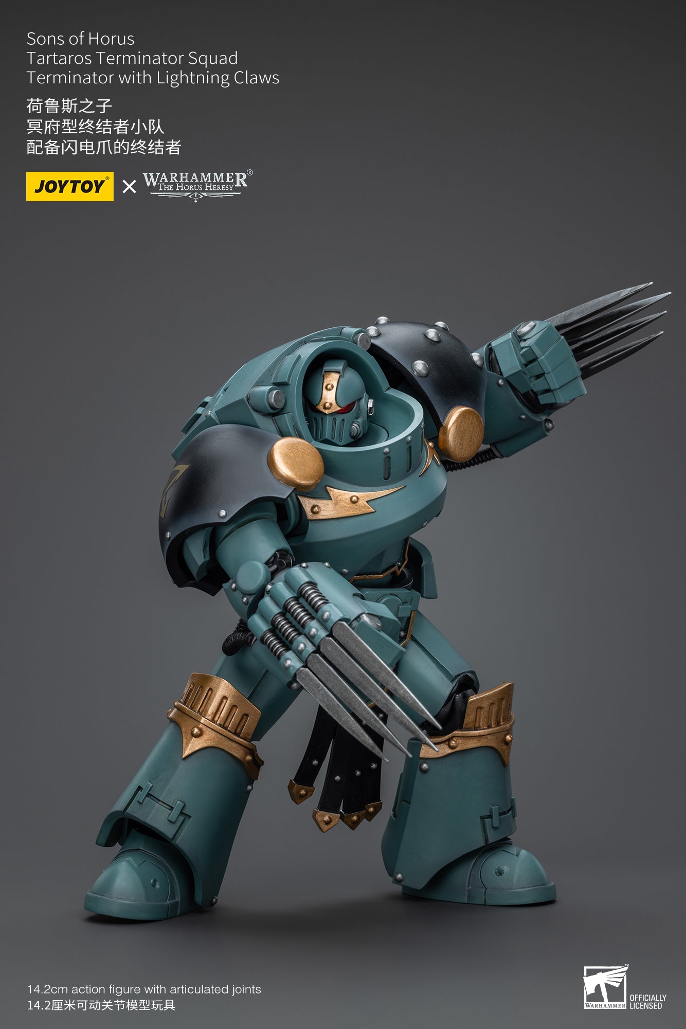 (Pre-Order) Warhammer The Horus Heresy Sons Of Horus Tartaros Terminator Squad Terminator With Lightning Claws