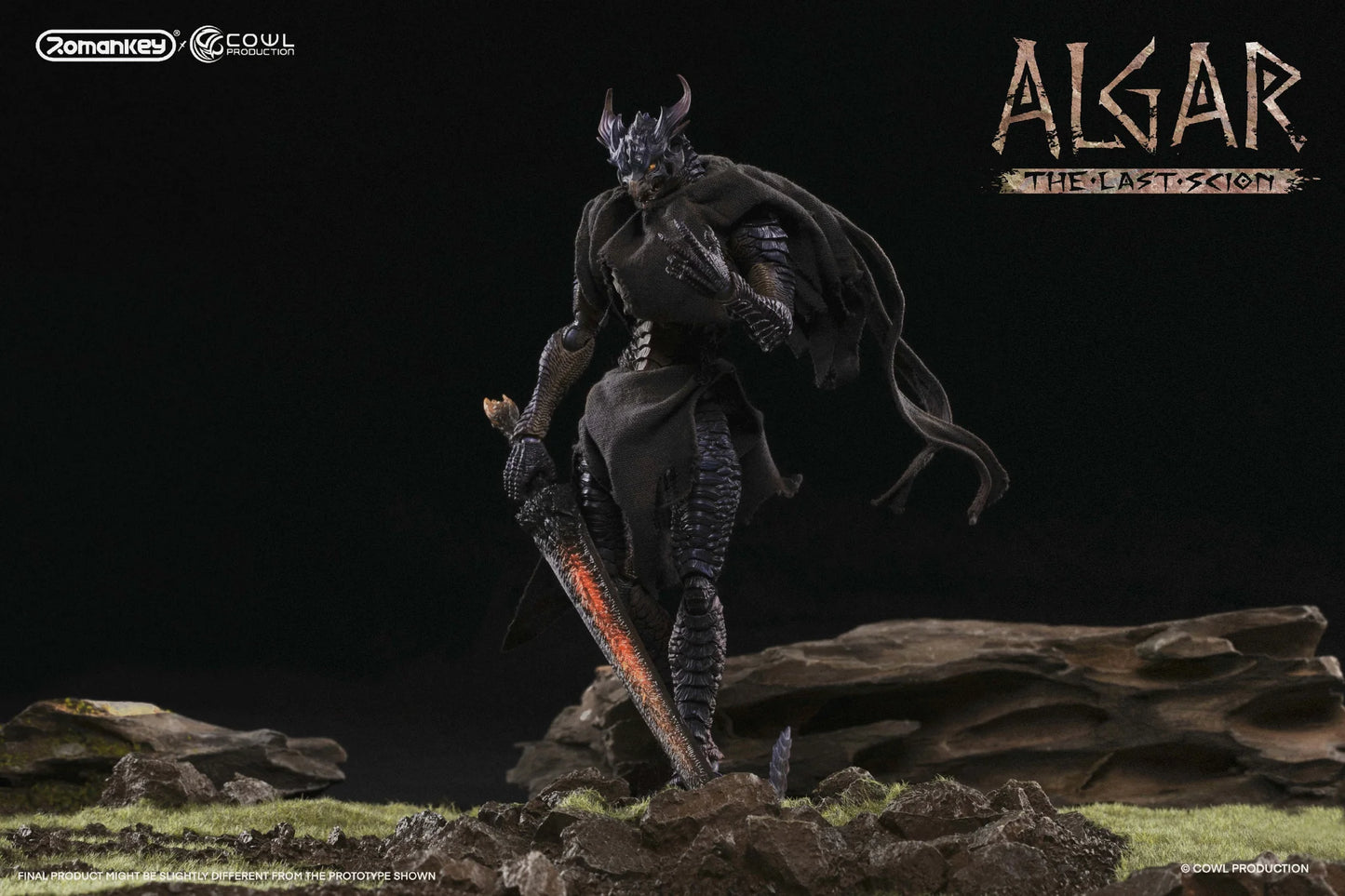 Romankey ALGAR "THE FIRST RECEIVER" 1/12 Action Figure (In Stock)
