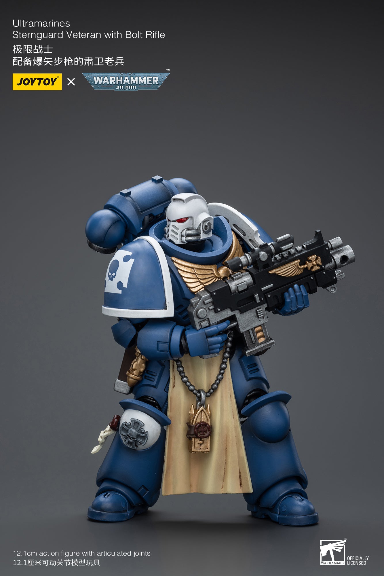 (Pre-Order) Warhammer 40k Ultramarines Sternguard Veteran with Bolt Rifle (Reissue)