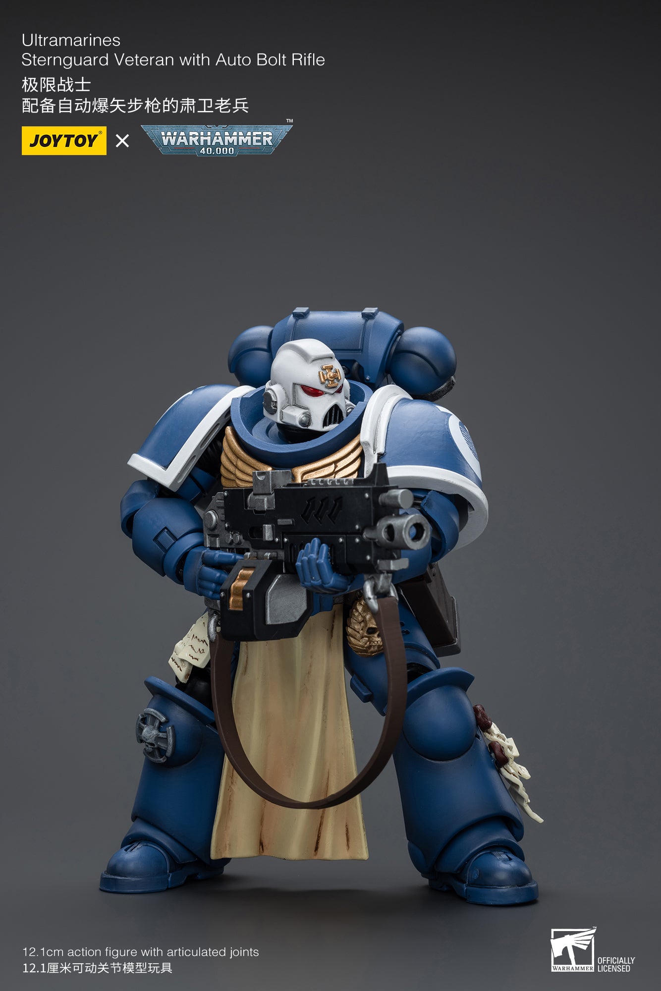 (Pre-Order) Warhammer 40k Ultramarines Sternguard Veteran with Auto Bolt Rifle (Reissue)