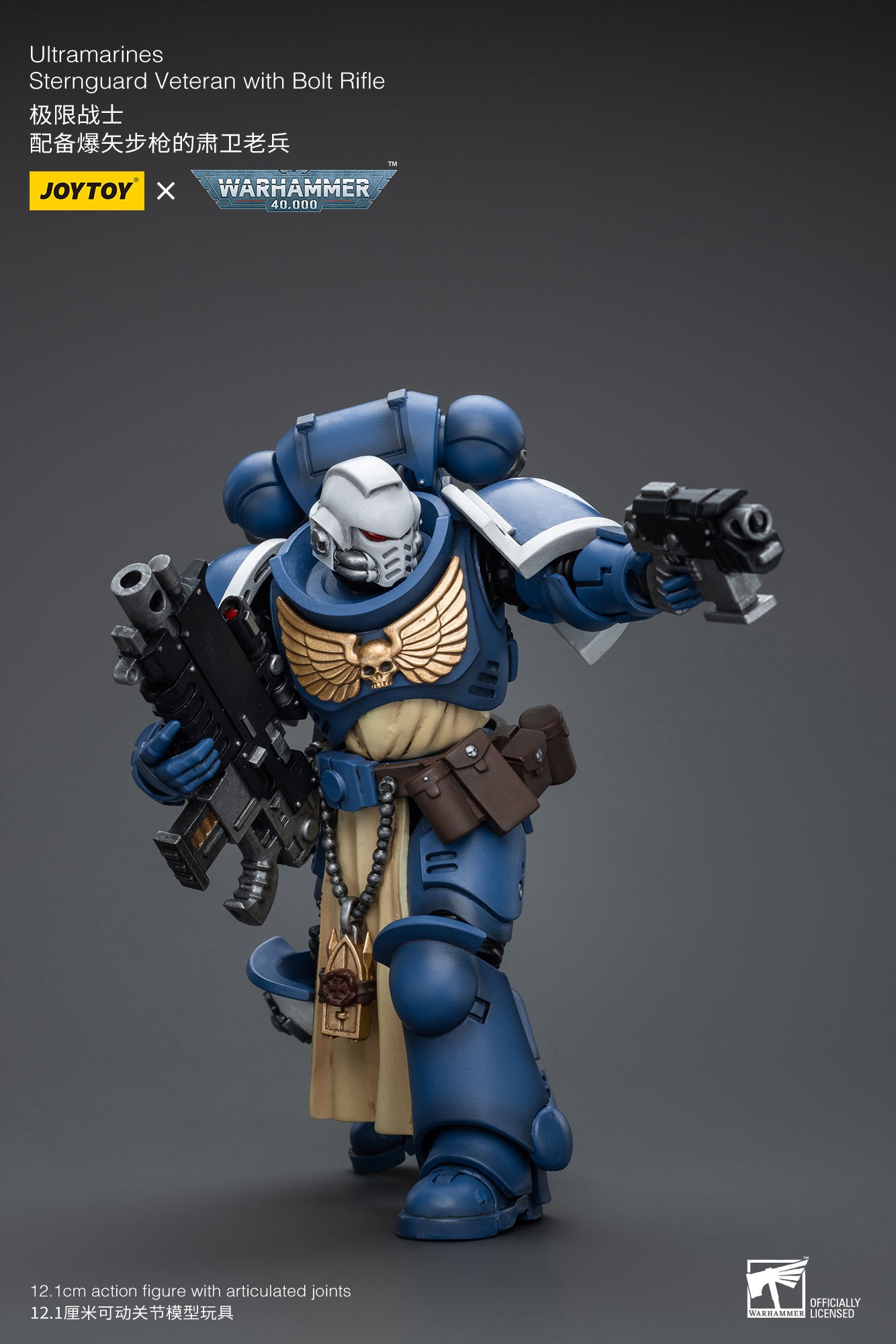(Pre-Order) Warhammer 40k Ultramarines Sternguard Veteran with Bolt Rifle (Reissue)