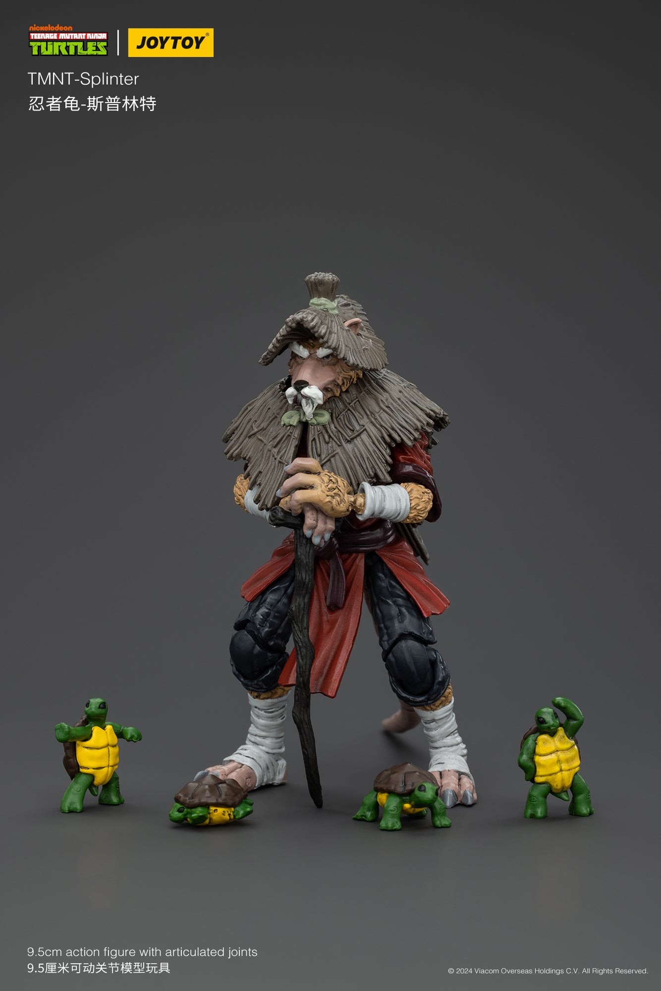 JOY TOY TMNT Splinter (In Stock)