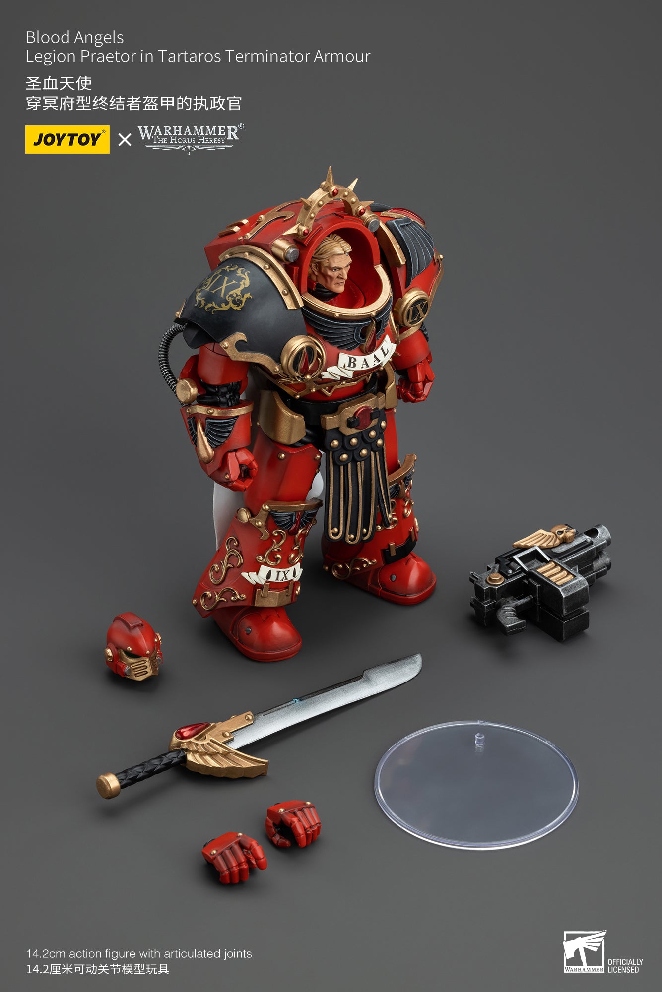 Warhammer The Horus Heresy Blood Angels Legion Praetor in Tartaros Terminator Armour (In Stock)