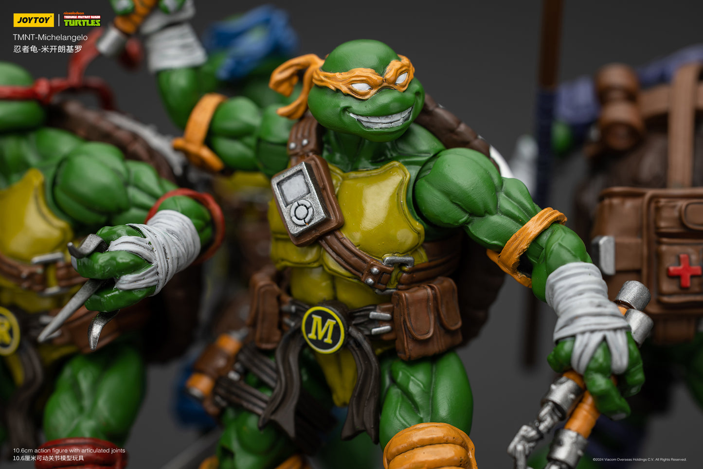 (Pre-Order) JOY TOY TMNT Michelangelo